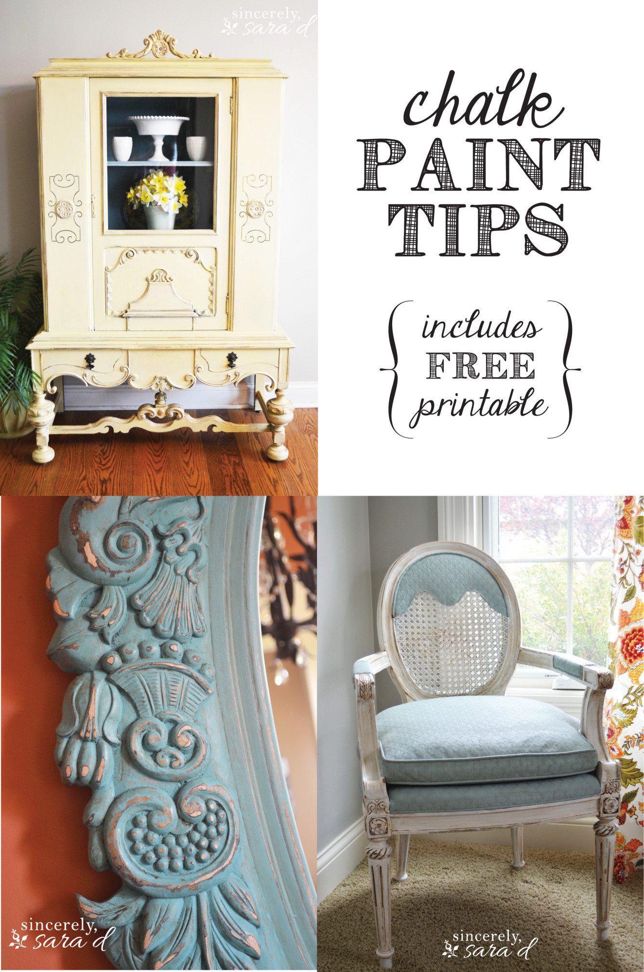 Chalk Paint Tips - Sincerely, Sara D.