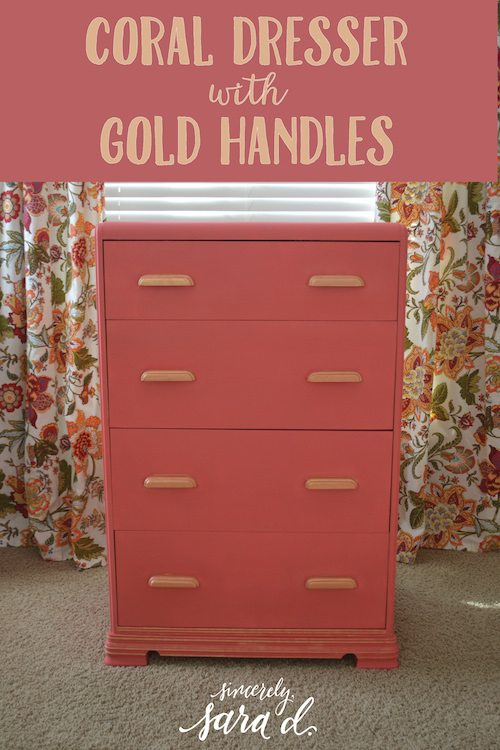 Mixing The Perfect Coral With Chalk Paint